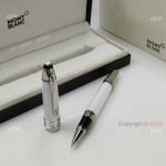 Replica Montblanc John F. Kennedy JFK White Rollerball Pen